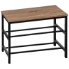Range chaussure banc