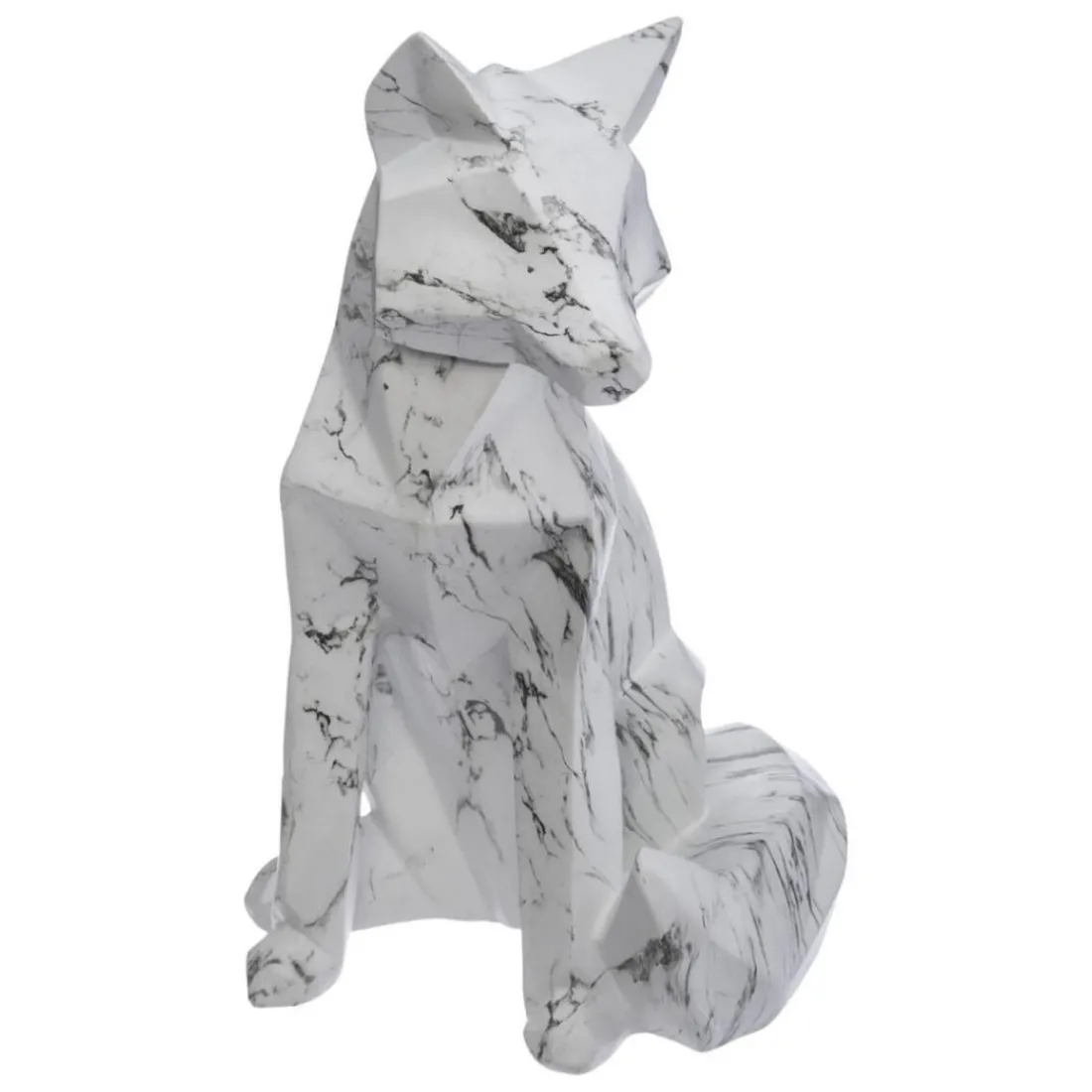 Renard Origami Résine