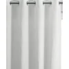 Rideau en lin Stonewashed Zeff Blanc
