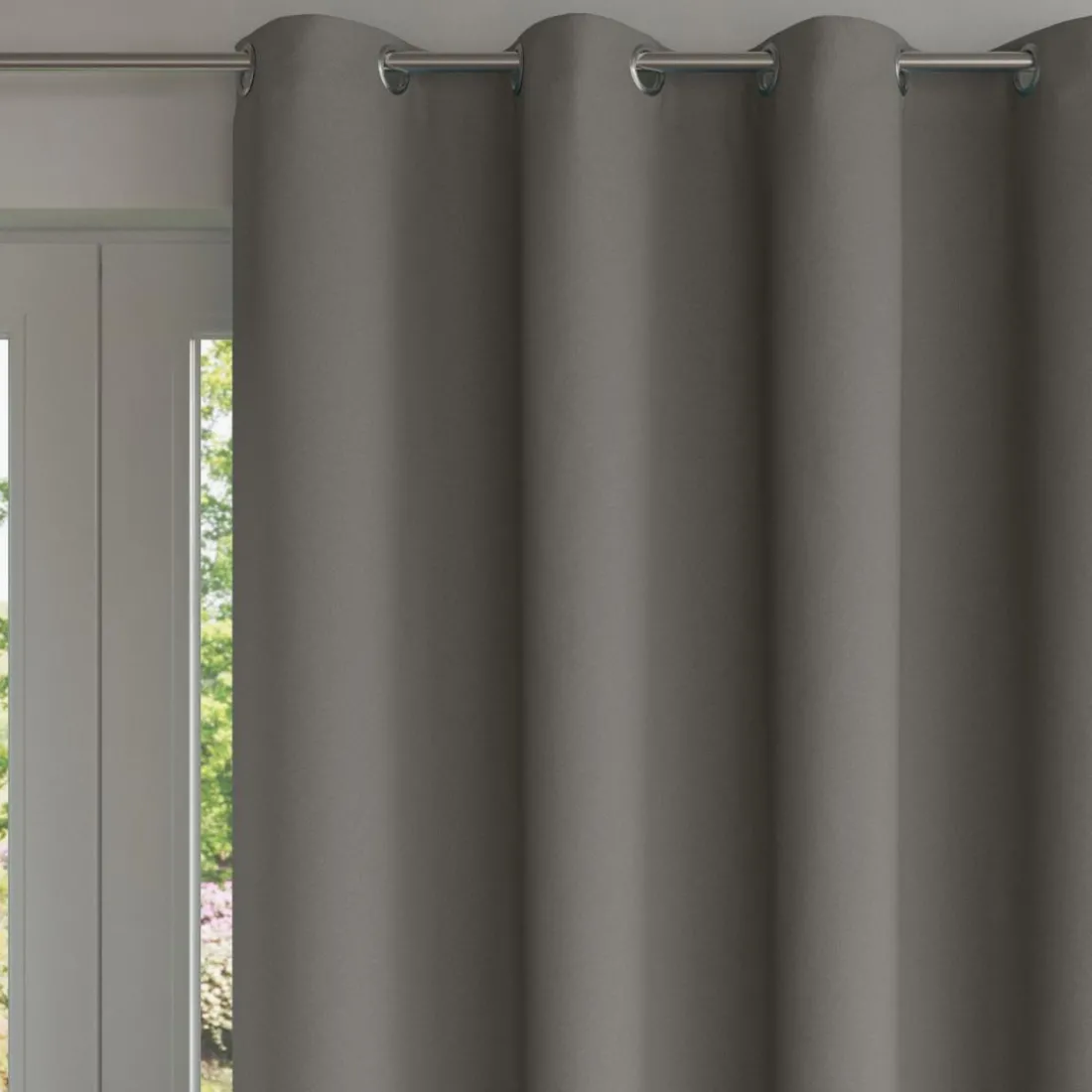 Rideau exterieur TOILE 135 x 240 gris