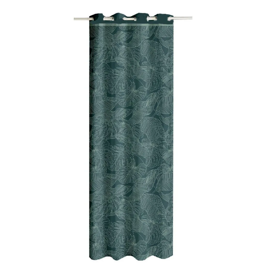 Rideau KALI Magdalena 140 x 240 cm en coton Bleu