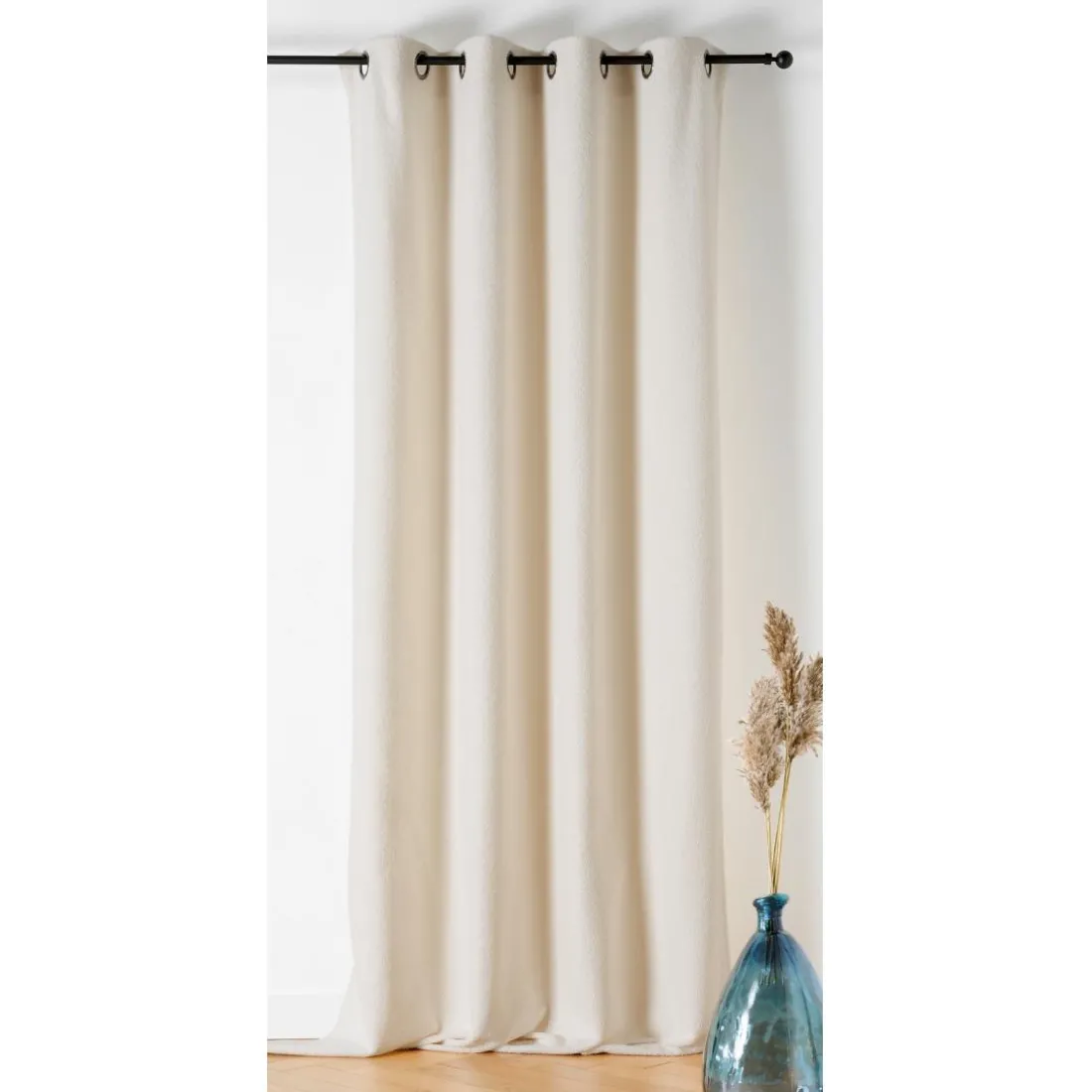 Rideau Oeillet beige Mouton