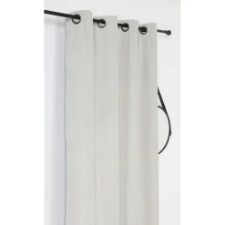 Rideau Thermique Phonique Oeillet ALBERTA beige ficelle