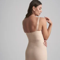 Robe buste ouvert sculptante Beige Bye Bra