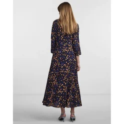 Robe chemise noir en viscose Tia