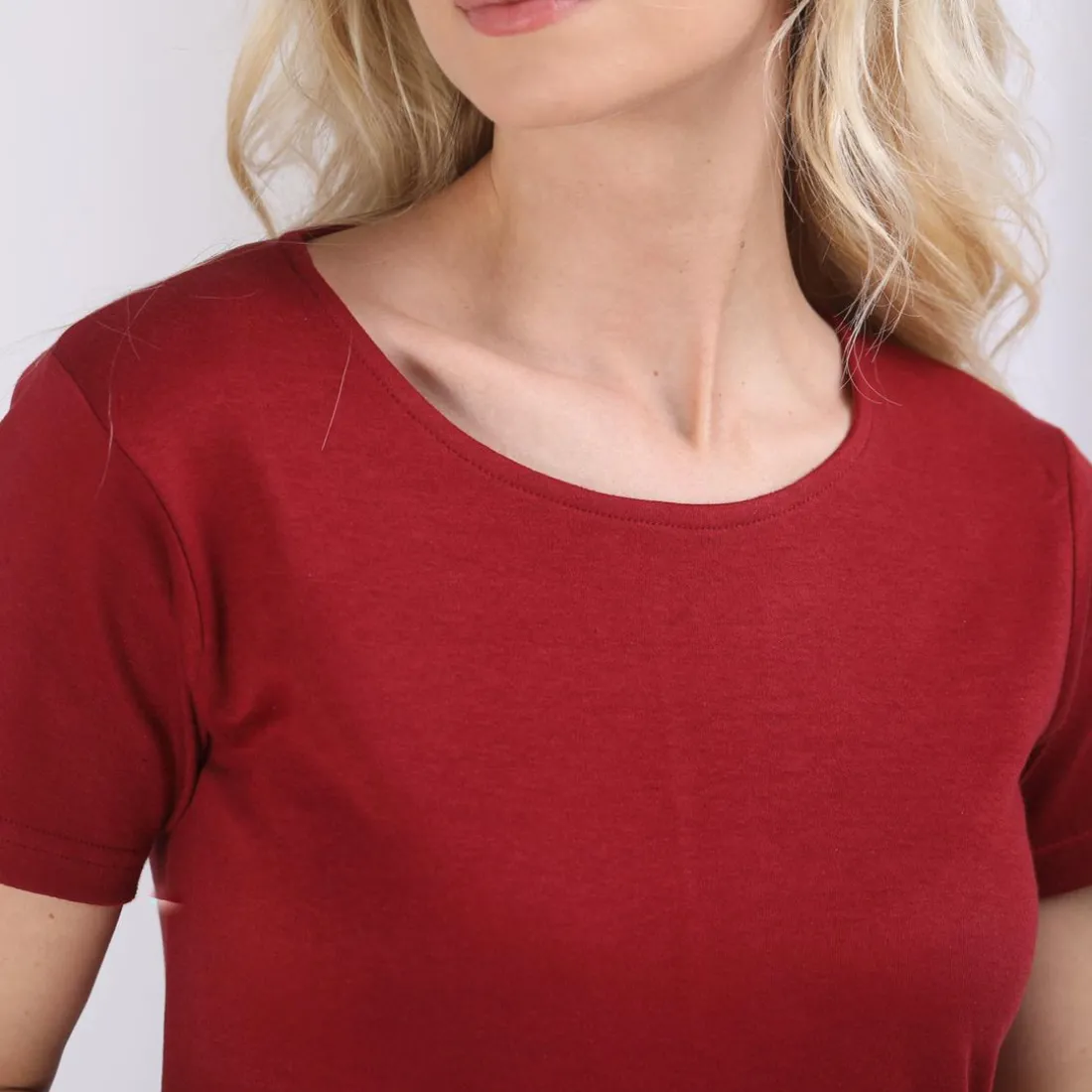 Robe courte en jersey