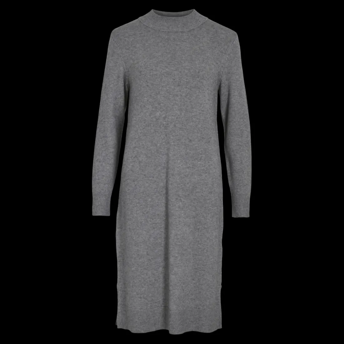 Robe courte en maille gris Kai