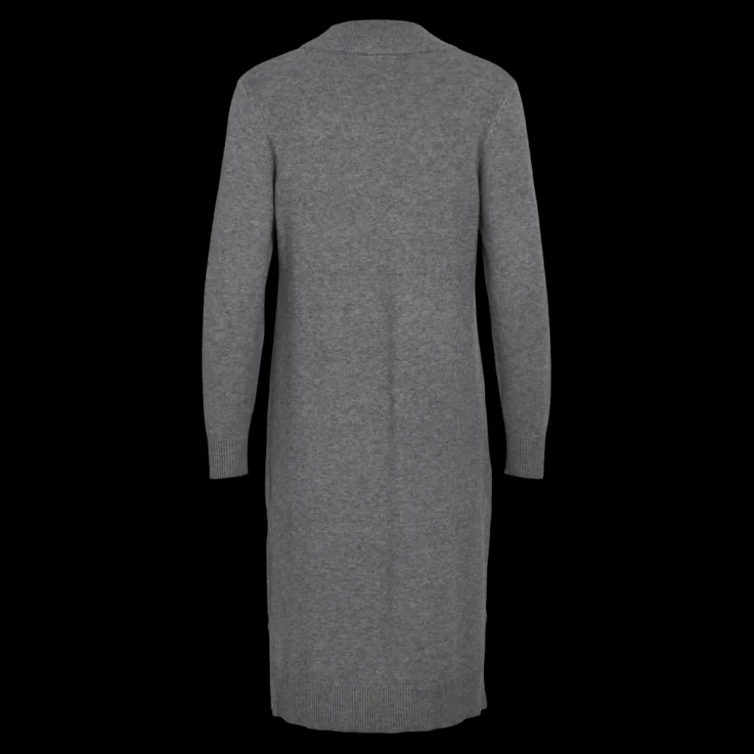 Robe courte en maille gris Kai