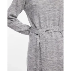 Robe courte en maille gris Alia