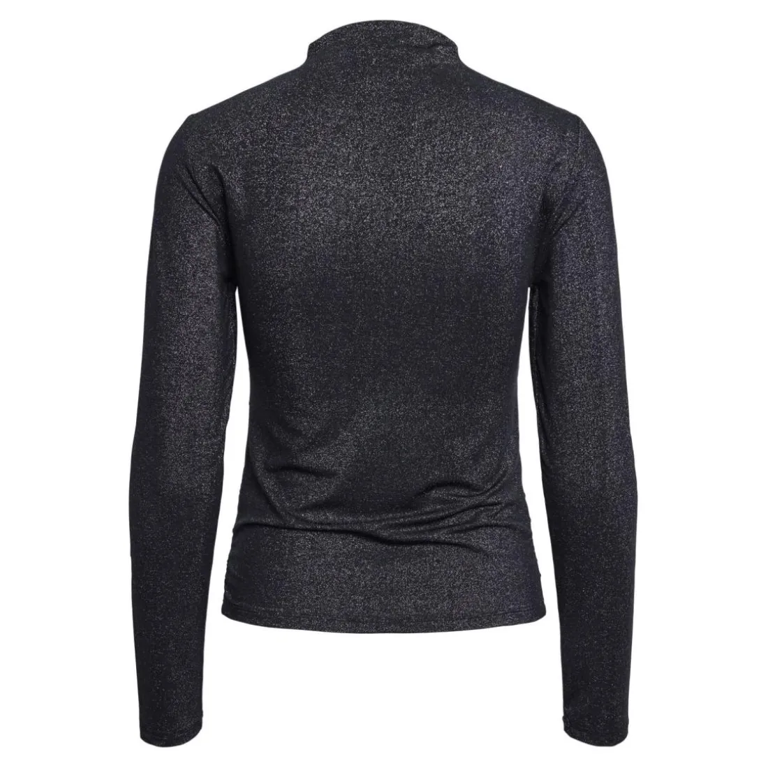 Robe courte manches longue noir Monica Ora