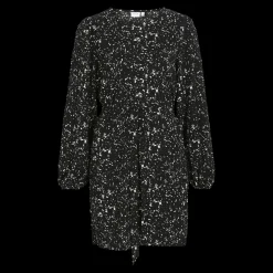 Robe courte noir Faye