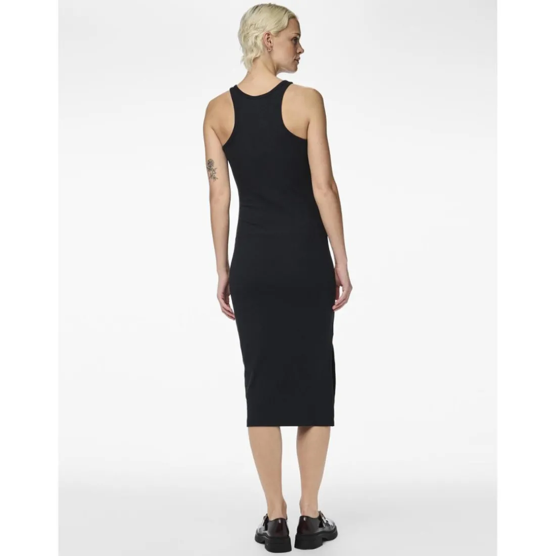 Robe débardeur Cruka noir en coton Molly