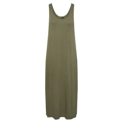 Robe débardeur en viscose Sofia vert Adèle