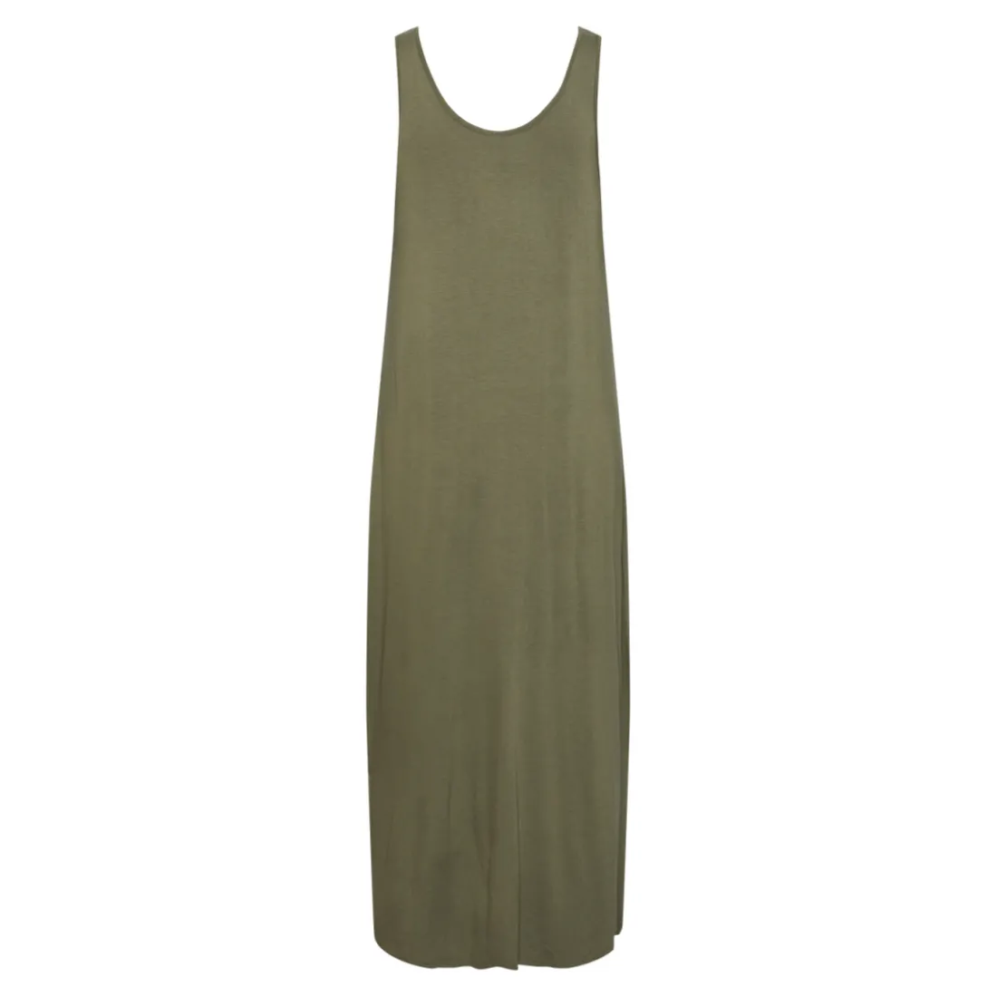 Robe débardeur en viscose Sofia vert Adèle