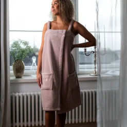 Robe de Bain/Spa S/M Dusty Rose