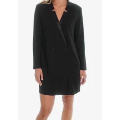 Robe droite AURORA noir