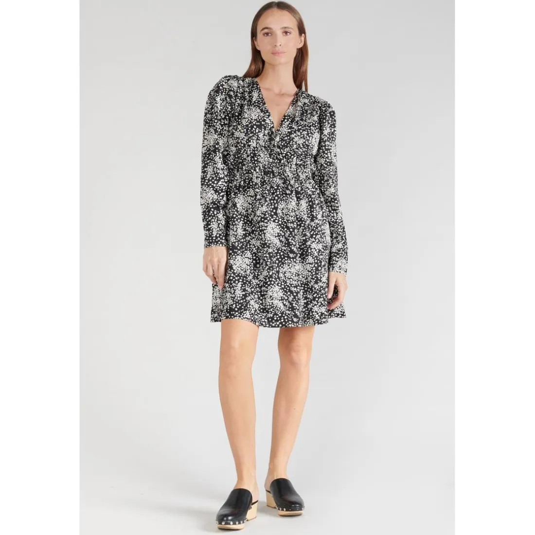 Robe droite EDWINA noir