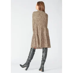 Robe droite ELLIOTT noir en viscose