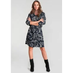 Robe droite EVANN - Bleue