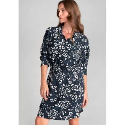 Robe droite EVANN - Bleue