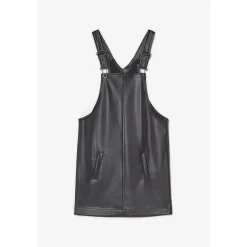 Robe droite fille ANATGI noir