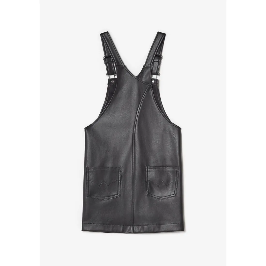 Robe droite fille ANATGI noir
