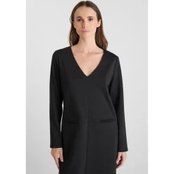 Robe droite LOUCIA noir Pax