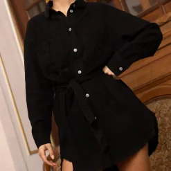 Robe en denim Léopoldine