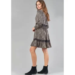 Robe evasée, patineuse HUERTA noir