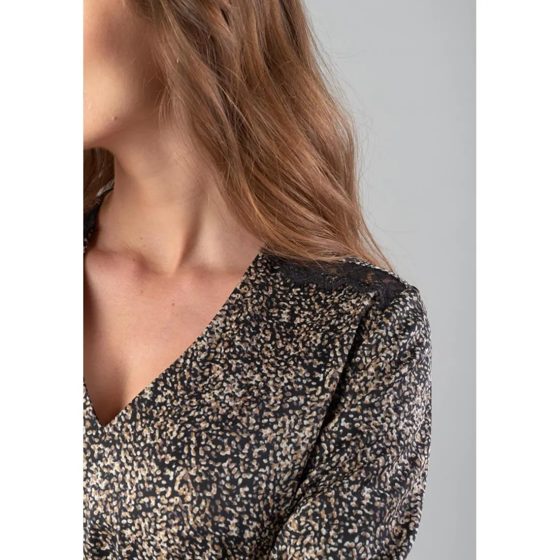 Robe evasée, patineuse HUERTA noir