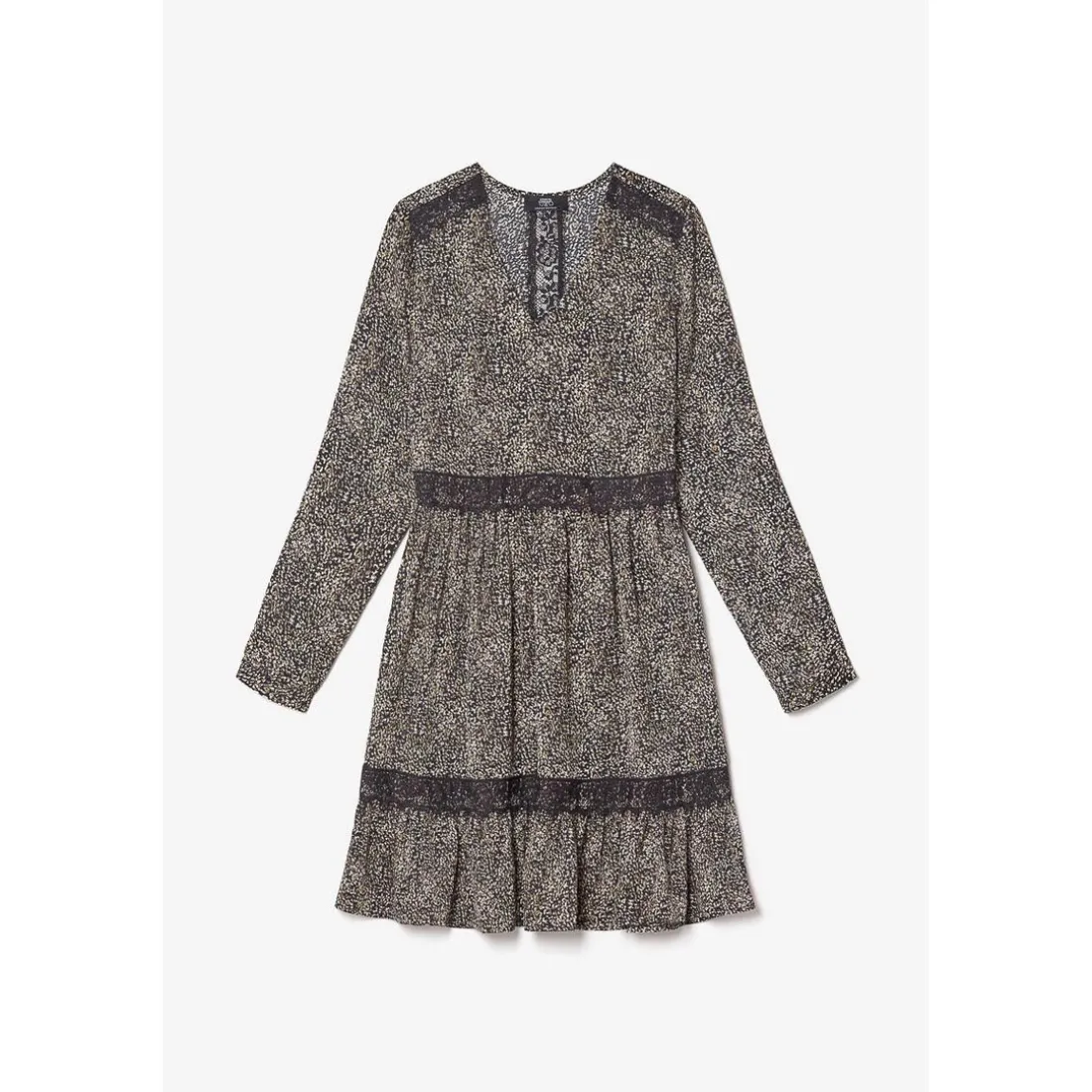 Robe evasée, patineuse HUERTA noir