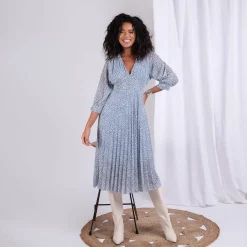 Robe longue léopard Manon