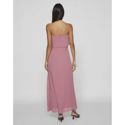 Robe longue rose clair Fawn