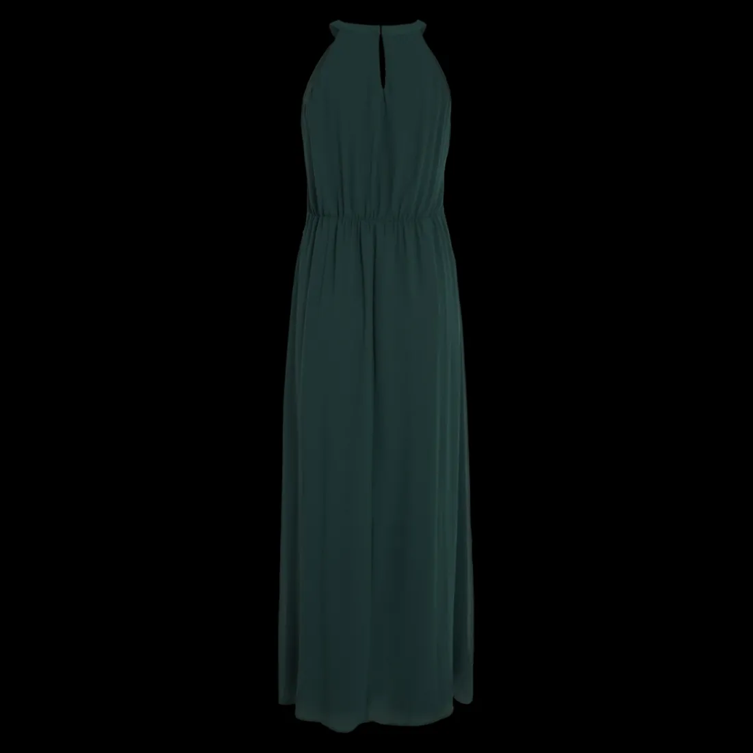 Robe longueur maxi dentelle féminine turquoise Sam