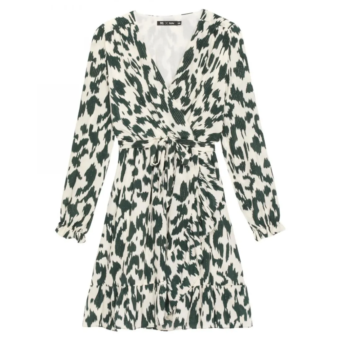 Robe manches longues léopard Léo