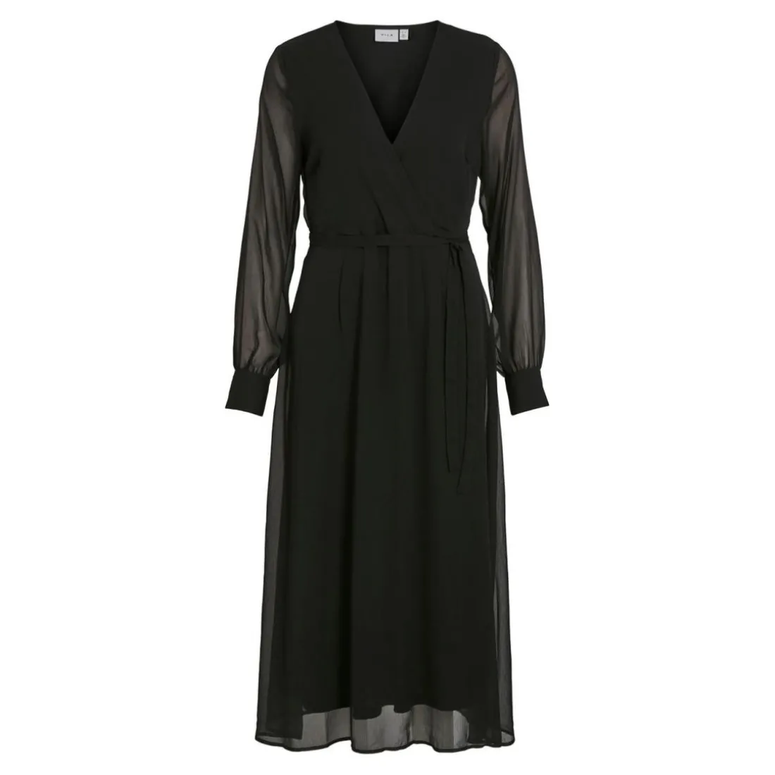 Robe midi noir Olia