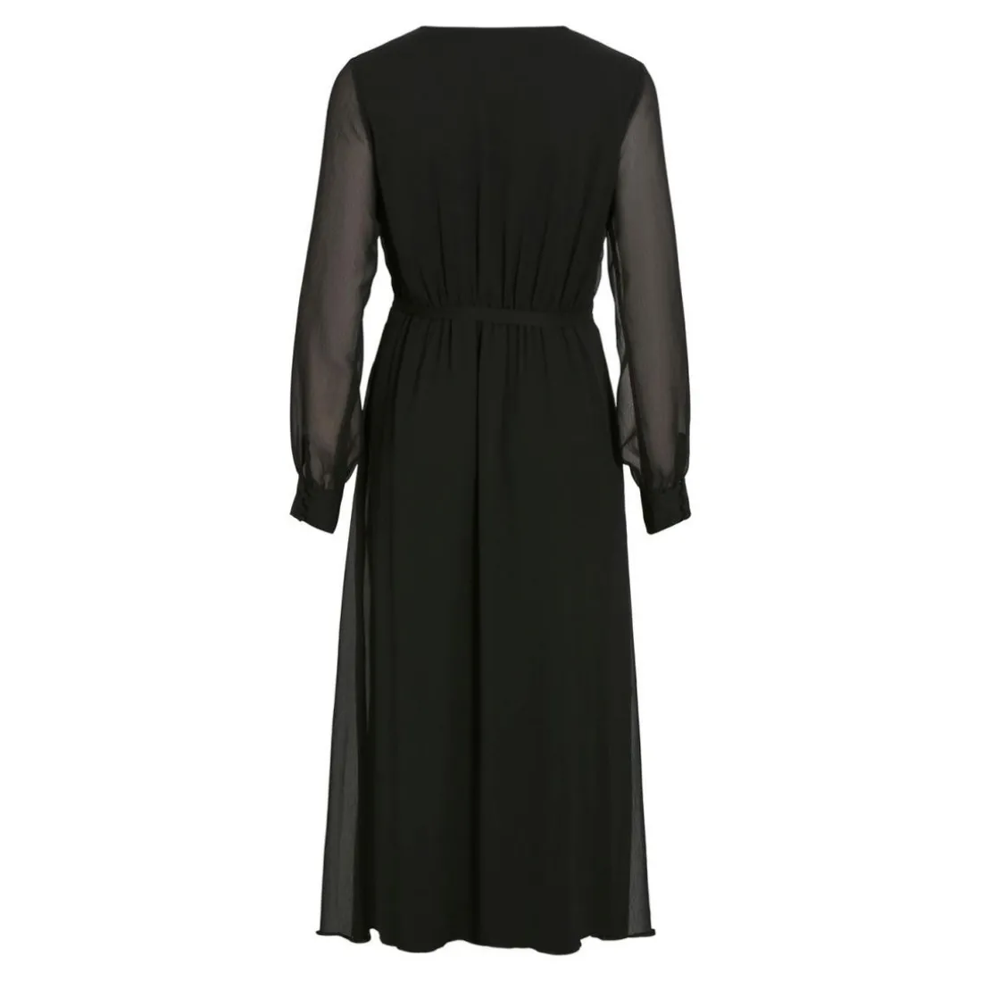 Robe midi noir Olia