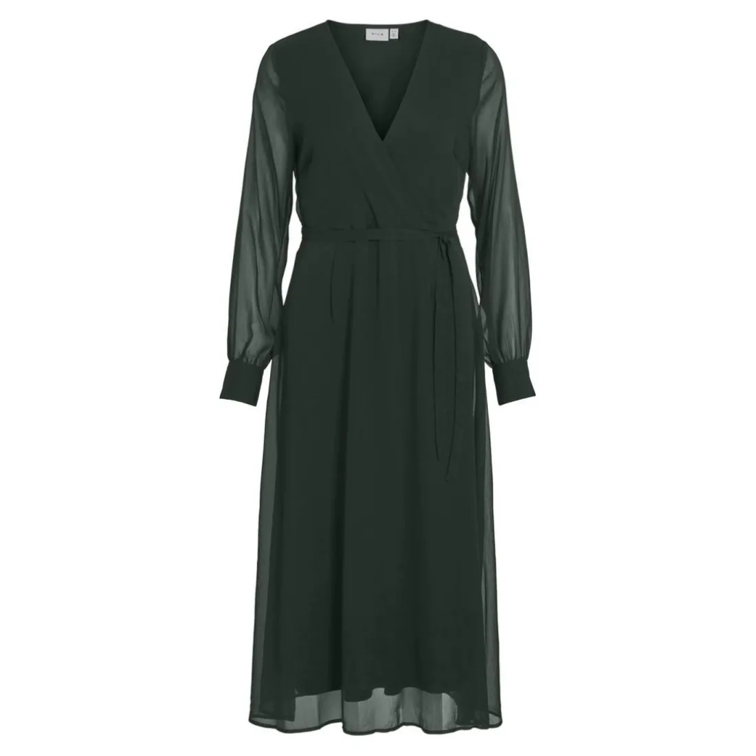 Robe midi turquoise
