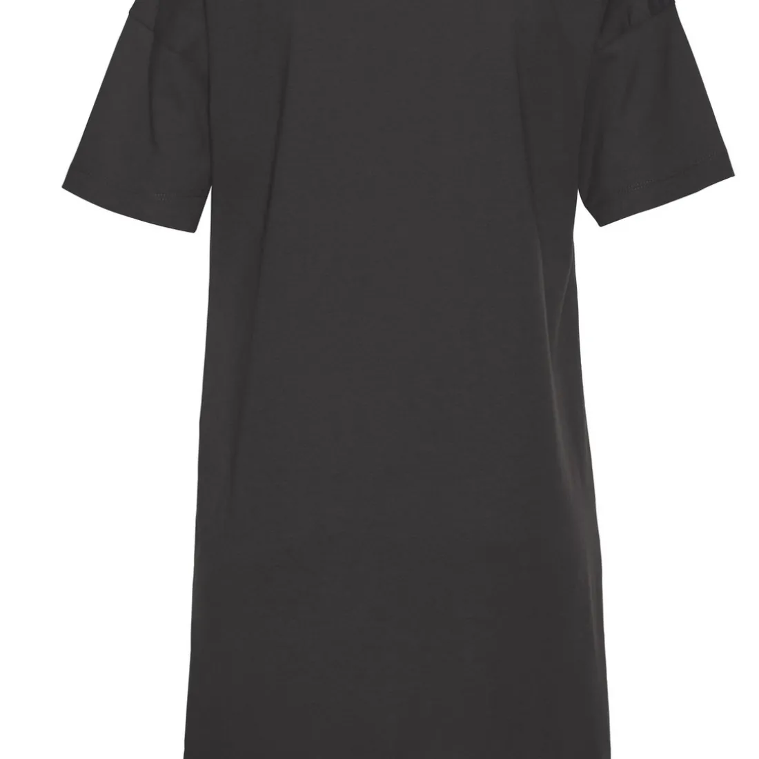 Robe Tshirt en coton - Anthracite