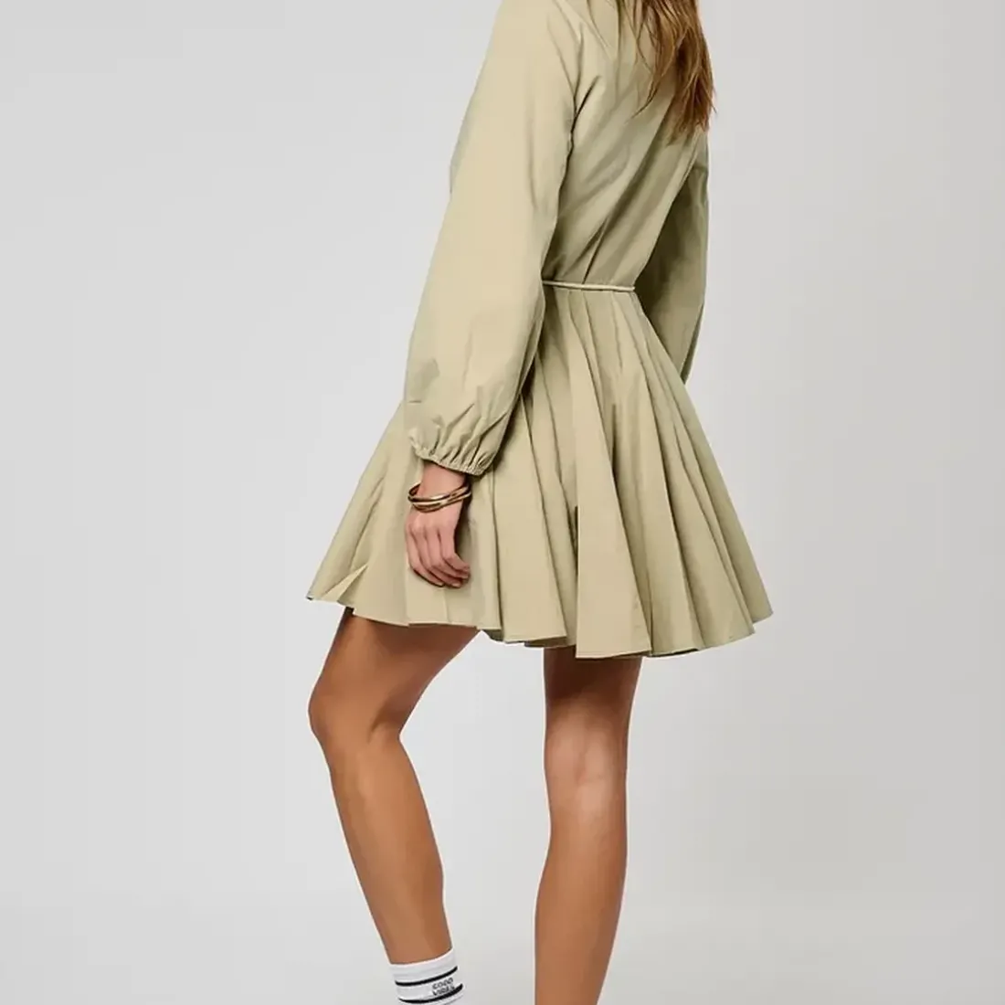 Robe VOBE en coton kaki