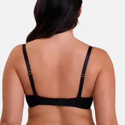 Romance - Soutien-gorge plongeant à armatures Noir