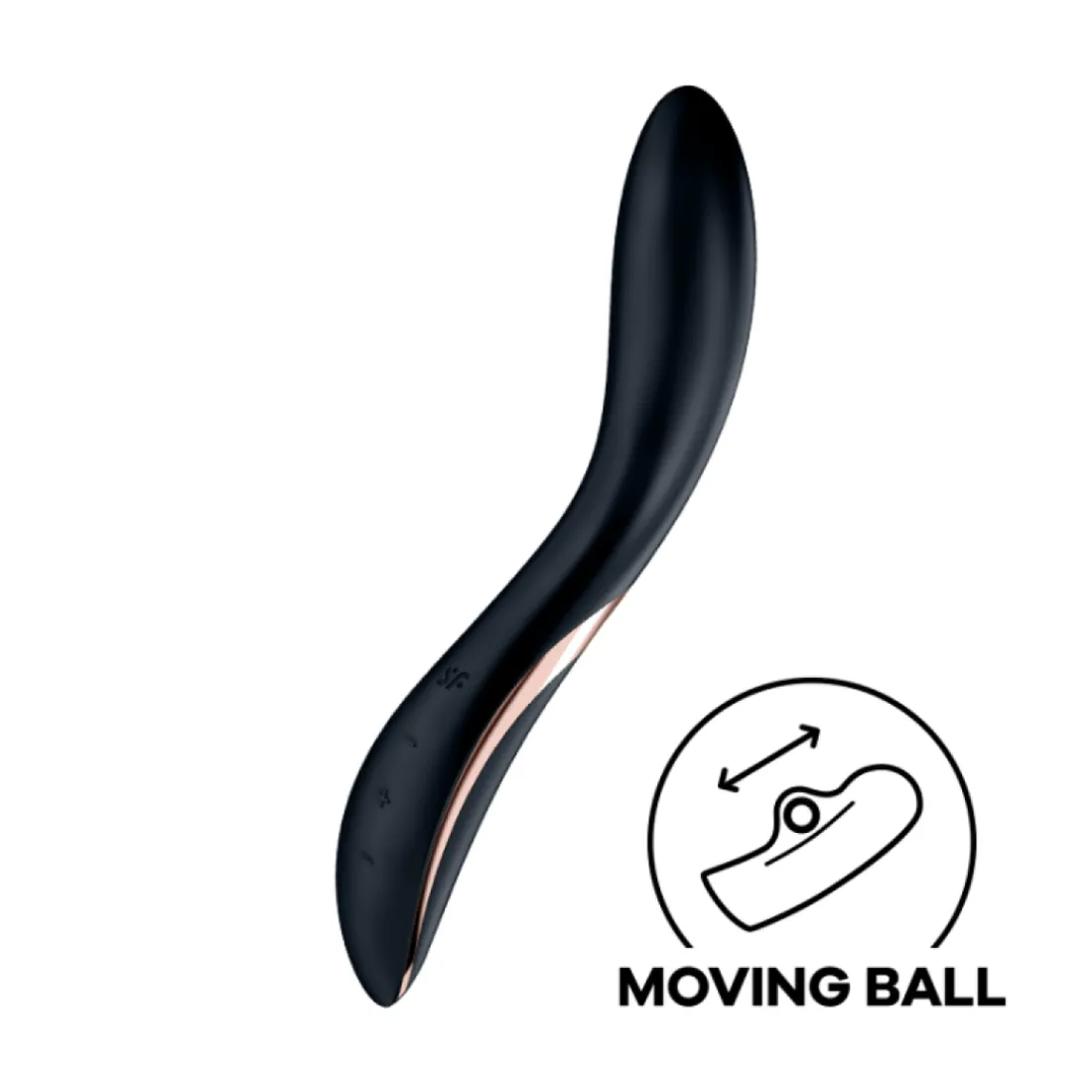Rrrolling Stimulateur point G Satisfyer - Noir