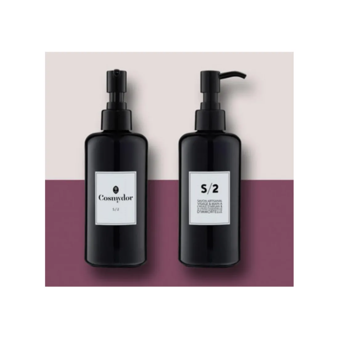 S/2 Savon Artisanal Visage & Main - Argan & Immortelle