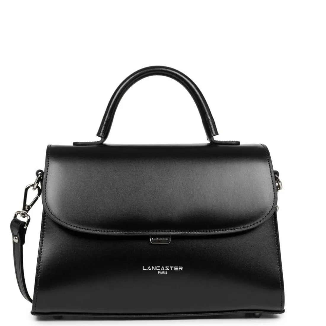 Sac à main noir Suave Even en cuir