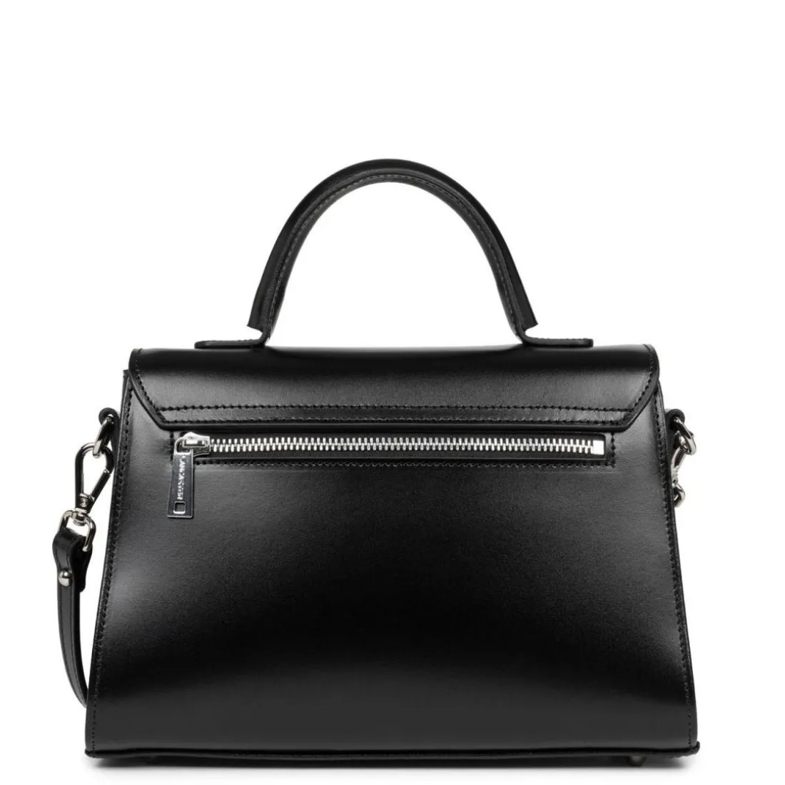 Sac à main noir Suave Even en cuir