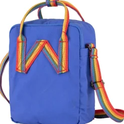 Sac bandouillère Kånken Rainbow Sling Bleu cobalt