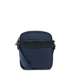 Sac bandoulière Zippé Basic SPORT MEN'S bleu en tissu