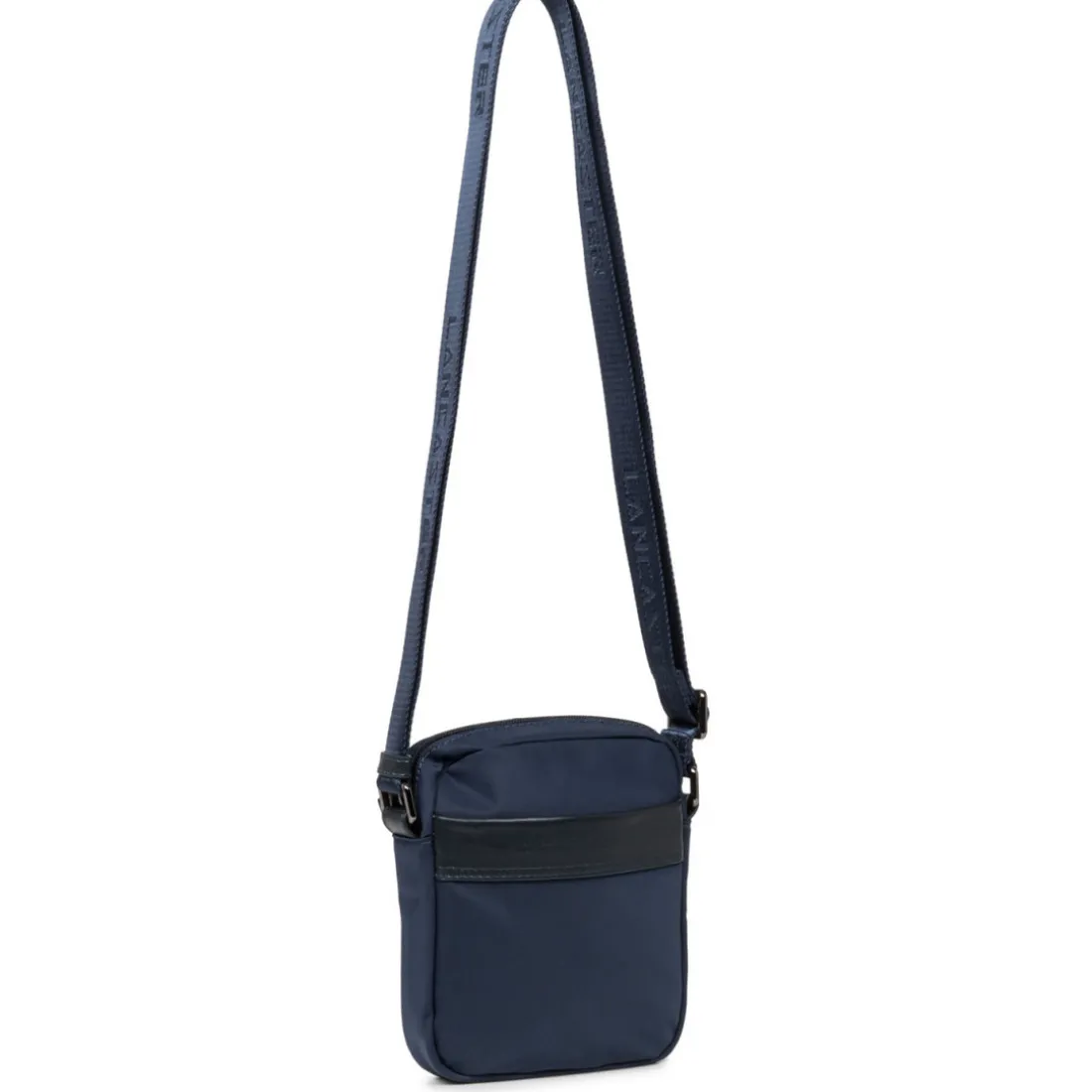 Sac bandoulière Zippé Basic SPORT MEN'S bleu en tissu