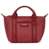 Sac cabas porté main - Mini JOYCE Rouge foncé Zoé Zoé