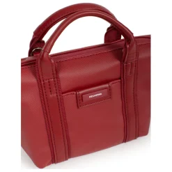 Sac cabas porté main - Mini JOYCE Rouge foncé Zoé Zoé